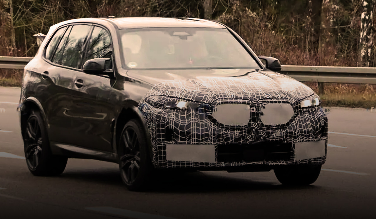 BMW тестирует обновленный X5M 