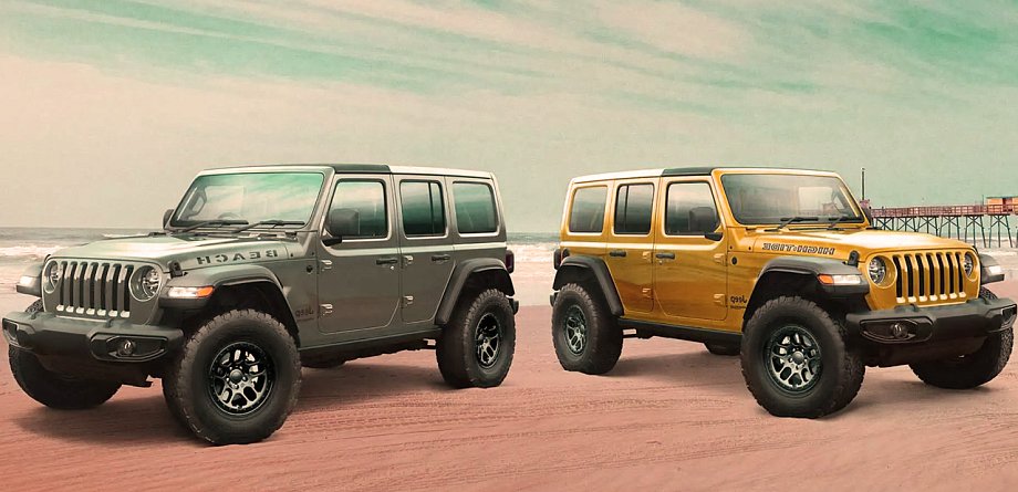Ряды Jeep Wrangler попополнила новая версия High Tide 